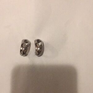 Beautiful Silver Hoop Earrings